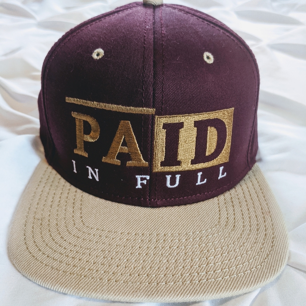 Rock Smith Paid in Full - Snapback Hat - Vintage